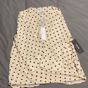 ❌SOLD❌ Gilli 3/4 Sleeve Surplice Blouse